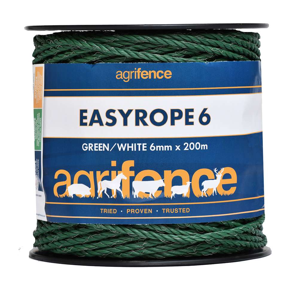 Easyrope 6 Paddock Rope 200m-Eclipse Fencing