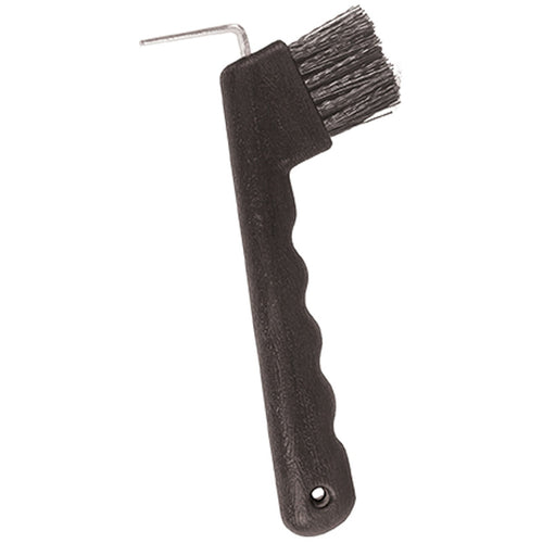 Hoof Pick & Brush with Wave Grip Handle-Eclipse Fencing