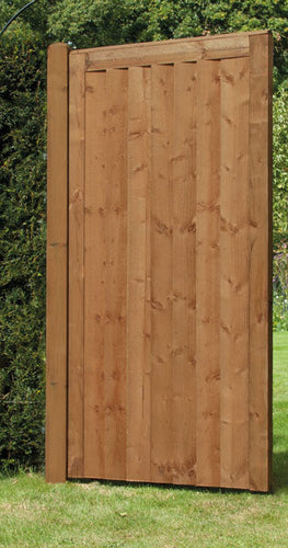 Featheredge Side Gate 0.9m x 1.8m-Eclipse Fencing
