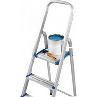 Aluminium Stepladder 4 Step-Eclipse Fencing