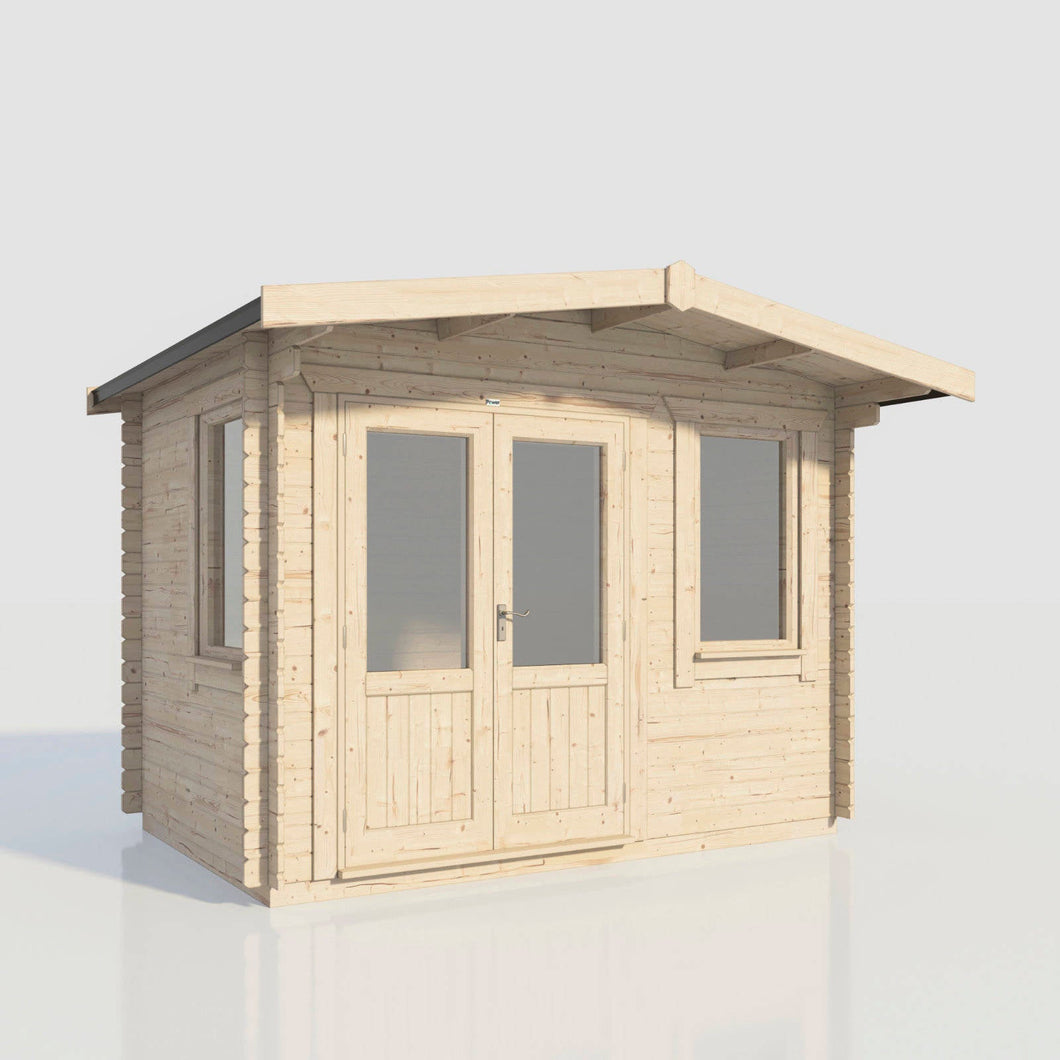 Chalet Log Cabin - 28mm-Eclipse Fencing