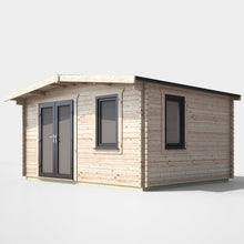 Load image into Gallery viewer, Chalet Log Cabin - 44mm-Eclipse Fencing
