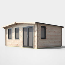 Load image into Gallery viewer, Chalet Log Cabin - 44mm-Eclipse Fencing
