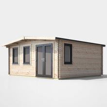 Load image into Gallery viewer, Chalet Log Cabin - 44mm-Eclipse Fencing
