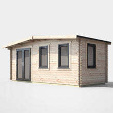 Load image into Gallery viewer, Chalet Log Cabin - 44mm-Eclipse Fencing
