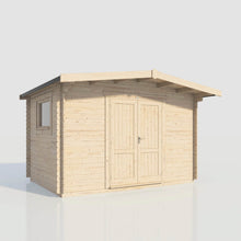 Load image into Gallery viewer, Chalet Workshop Log Cabin - 28mm-Eclipse Fencing
