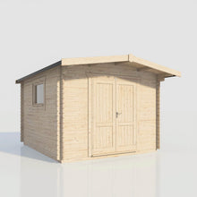 Load image into Gallery viewer, Chalet Workshop Log Cabin - 28mm-Eclipse Fencing
