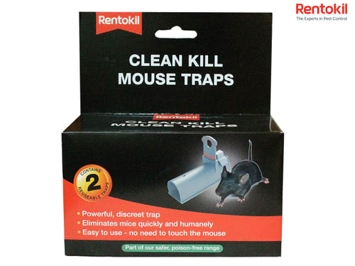 Clean Kill Mouse Traps (Twin Pack)-Eclipse Fencing