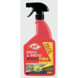 Doff 'Knockdown' Systemic Path & Patio Weedkiller 1L-Eclipse Fencing
