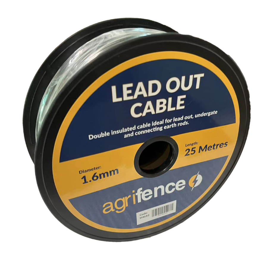 Easy Leadout Cable 1.6mm Core x25m-Eclipse Fencing