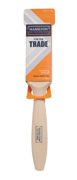 Hamilton For The Trade Fine Tip Flat Brush 1.5