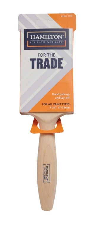 Hamilton For The Trade Fine Tip Flat Brush 3