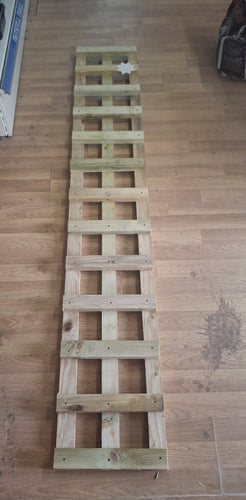 Heavy Duty Trellis 6 x 1 Pressure Treated Made from 2 x 1 Timber.-Eclipse Fencing