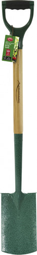 Natural Ash Handle Carbon Steel Border Spade-Eclipse Fencing