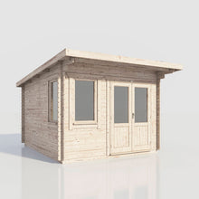 Load image into Gallery viewer, Pent Log Cabin - 28mm-Eclipse Fencing
