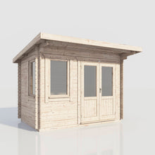 Load image into Gallery viewer, Pent Log Cabin - 28mm-Eclipse Fencing
