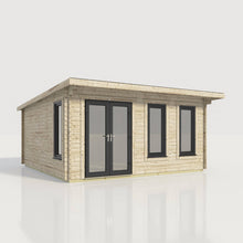 Load image into Gallery viewer, Pent Log Cabin - 44mm-Eclipse Fencing
