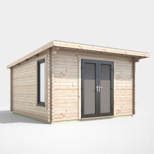 Load image into Gallery viewer, Pent Log Cabin - 44mm-Eclipse Fencing
