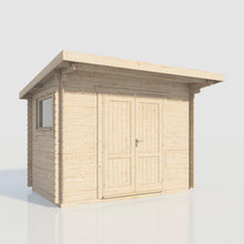 Load image into Gallery viewer, Pent Workshop Log Cabin - 28mm-Eclipse Fencing
