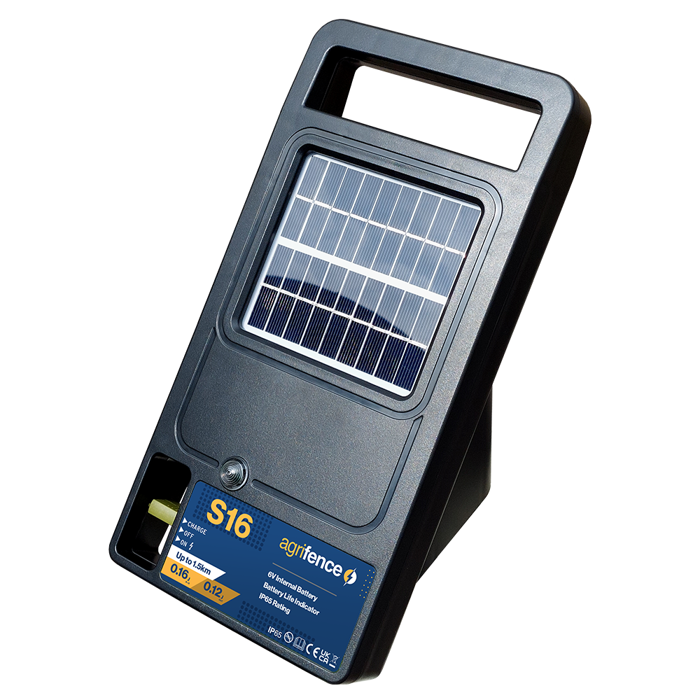 S16 Solar Powered Energiser-Eclipse Fencing