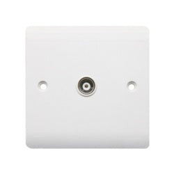 Securlec 1 Gang TV Socket-Eclipse Fencing