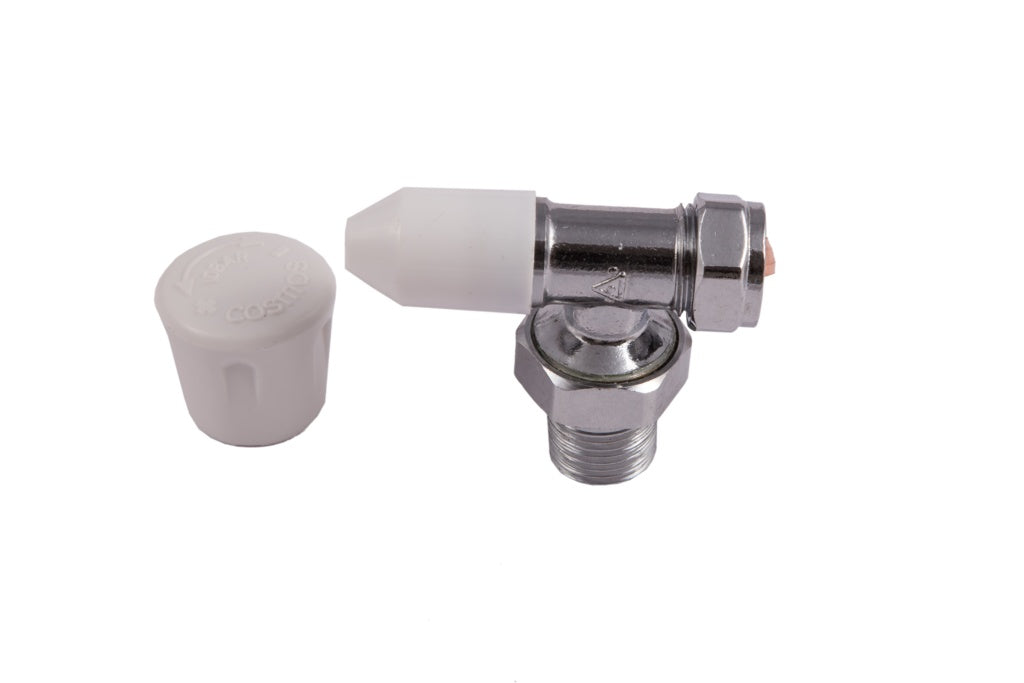 Securplumb C P Angle Radiator Valve 15mm-Eclipse Fencing