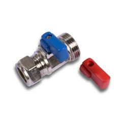 Securplumb CP Straight Washing Machine Tap 15x3/4-Eclipse Fencing