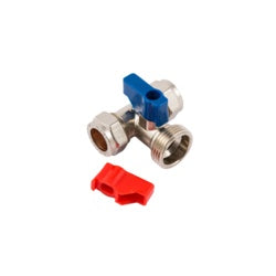 Securplumb CP Tee Washing Machine Tap 15mm x 15x3/4-Eclipse Fencing