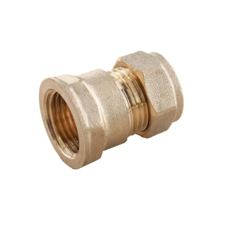 Securplumb Comp Straight Connector Female 15x1/2-Eclipse Fencing