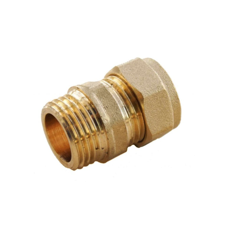 Securplumb Comp Straight Connector Male 15x1/2-Eclipse Fencing