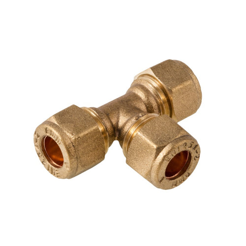 Securplumb Compression Elbow Tee 15mm-Eclipse Fencing