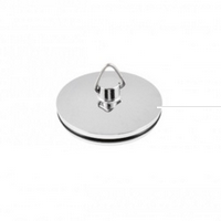 Securplumb Plug Metal Chrome 1 3/4-Eclipse Fencing