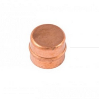 Securplumb Pre Soldered Stop Ends 15mm Pack 2-Eclipse Fencing