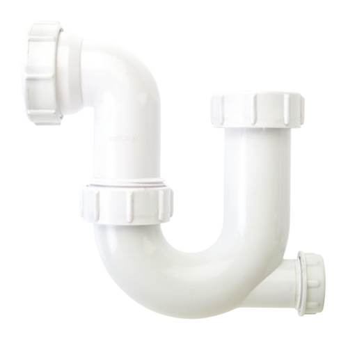 Securplumb Universal P Trap & Cleaning Eye 40mm-Eclipse Fencing