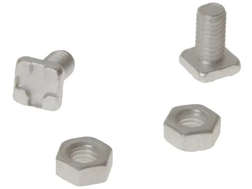 Square Glaze Bolts & Nuts Pack of 20-Eclipse Fencing