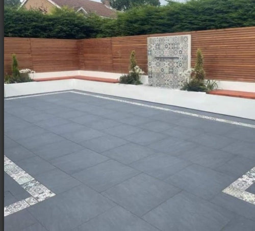 Ardesia Grey Porcelain 600mm x 600mm x 20mm-Eclipse Fencing