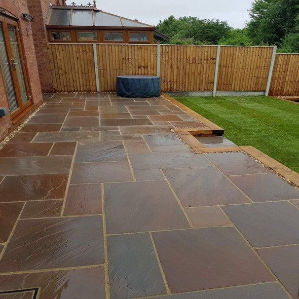Autumn Blend Calibrated 22mm Patio Pack-Eclipse Fencing