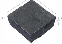 Load image into Gallery viewer, Black Limestone Cobbles 100mm x 100mm-Eclipse Fencing
