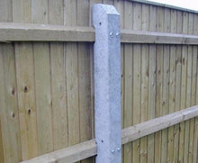 Load image into Gallery viewer, Concrete Recessed Post-Eclipse Fencing
