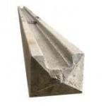 Concrete Slotted Fence Post - End Post-Eclipse Fencing