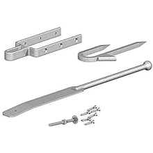 Load image into Gallery viewer, Field Gate Spring Fastener Set Galv-Eclipse Fencing
