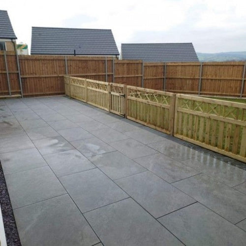 Graphite Grey Porcelain 600mm x 900mm x 20mm-Eclipse Fencing