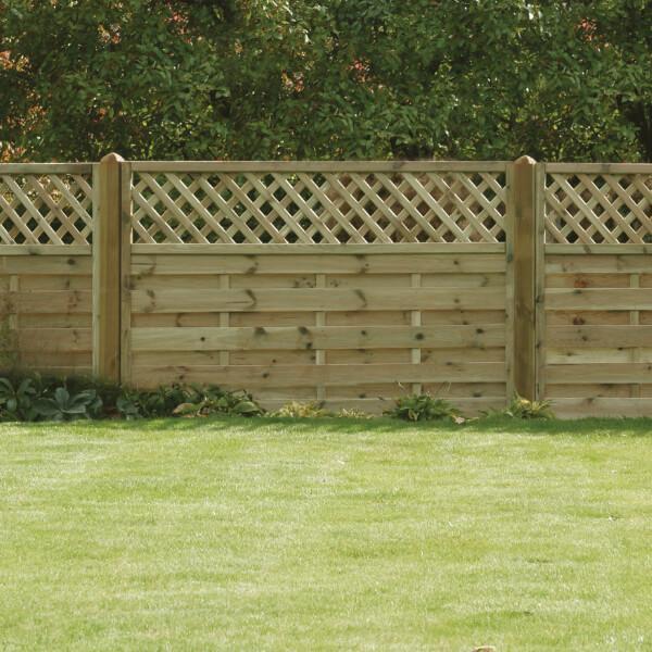 Horizontal Lattice Top-Eclipse Fencing