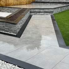 Load image into Gallery viewer, Luna Grey Porcelain 1200mm x 600mm x 20mm-Eclipse Fencing
