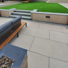 Load image into Gallery viewer, Luna Sand Porcelain 1200mm x 600mm x 20mm-Eclipse Fencing
