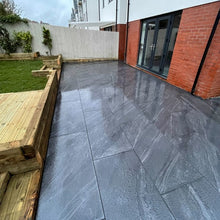 Load image into Gallery viewer, Marmo Anthracite Porcelain 600mm x 900mm x 20mm-Eclipse Fencing
