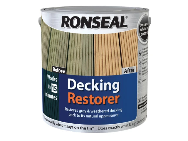 Ronseal Decking Restorer 2.5 Litre-Eclipse Fencing