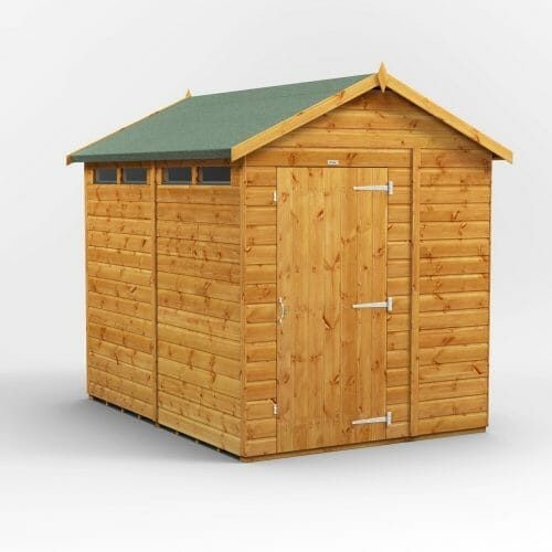 Security Shed Apex T & G ** Super Quick Delivery **-Eclipse Fencing