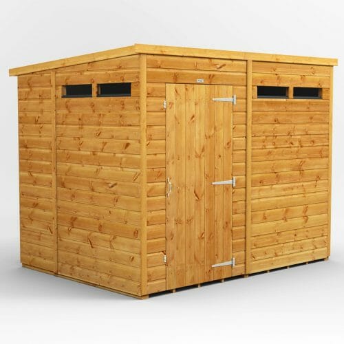 Security Shed Pent T & G ** Super Quick Delivery **-Eclipse Fencing