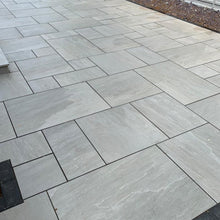 Load image into Gallery viewer, Silver Kandla Grey Porcelain Mixed Sizes x 20mm-Eclipse Fencing

